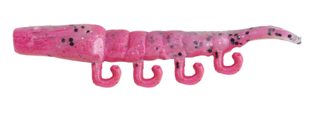Berkley Gulp Turbo Shrimp 4in Soft Plastic Lure Pink Belly Shrimp