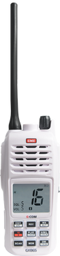 GME GX865 Handheld VHF Marine Radio White
