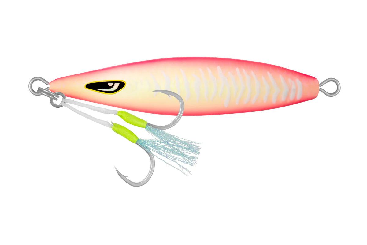 Nomad The Gypsea 60g Metal Jig Lure
Pink Glow Mackerel