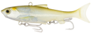 Samaki Vibelicious Thumper Tail 100mm 20g Soft Vibe Lure Ghost Shad