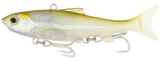 Samaki Vibelicious Thumper Tail 100mm 20g Soft Vibe Lure Ghost Shad