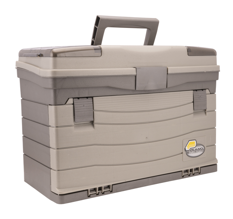Plano Guide Series 757004 Four Drawer Tackle Box Graphite/Sandstone