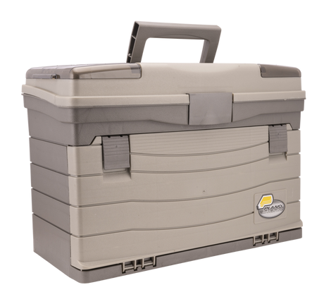 Plano Guide Series 757004 Four Drawer Tackle Box Graphite/Sandstone
