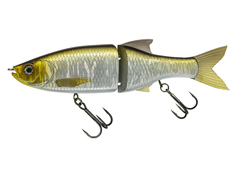 Molix Glide Bait 130mm Slow Sinking Glidebait Lure Silver Dark Back