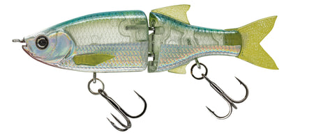 Molix Glide Bait 70mm Slow Sinking Glidebait Lure Silver Ghost Green