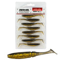 Arma Flats Doctor 85mm Soft Plastic Lure Dusky Black And Gold
