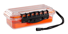 Plano Guide Series Waterproof Case 145000 Orange/Clear