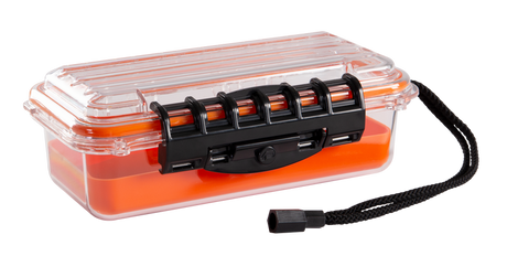 Plano Guide Series Waterproof Case 145000 Orange/Clear
