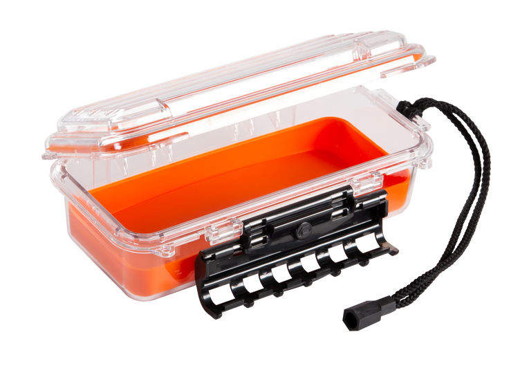 Plano Guide Series Waterproof Case 145000 Orange/Clear
