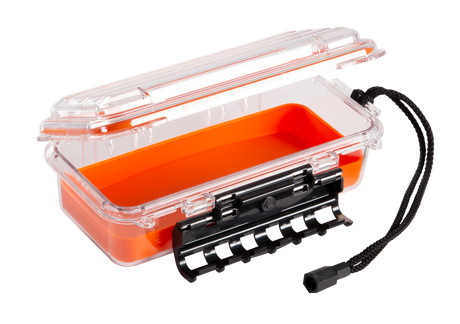 Plano Guide Series Waterproof Case 145000 Orange/Clear