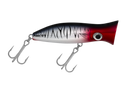 Halco Roosta Popper 80mm Popper Lure Chrome Tiger