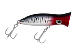 Halco Roosta Popper 80mm Popper Lure Chrome Tiger