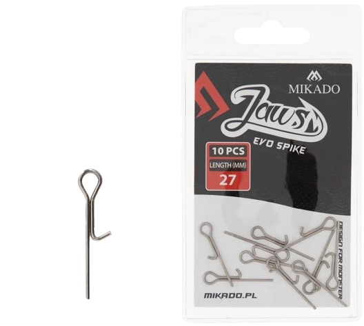 Mikado Jaws Evo Spike 27mm 10pk