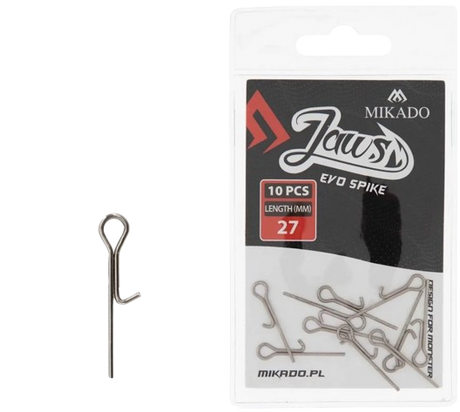 Mikado Jaws Evo Spike 27mm 10pk