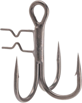 Mikado Jaws Vertical Treble Hook 4pk