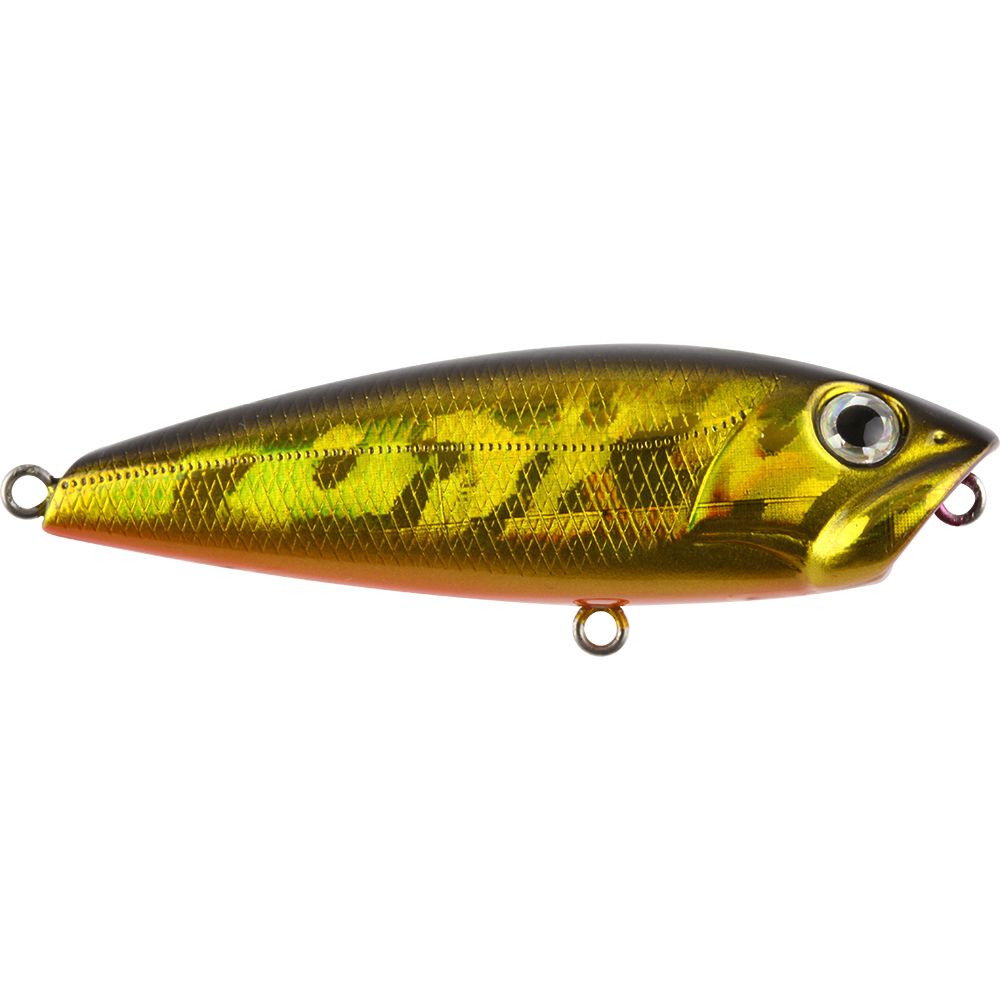 Atomic Hardz Pop 50mm Popper Lure Gold Wolf