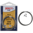 Halco Leader Wire Trace Kit 10m With 10 Crimps
