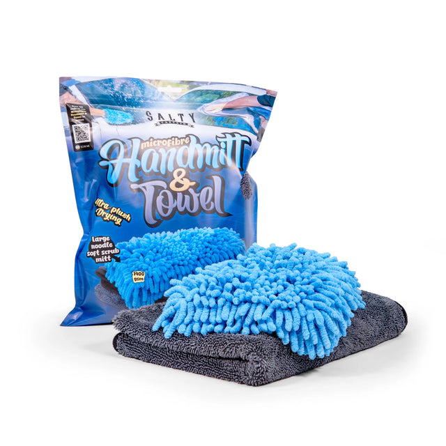 Salty Captain Hand Mitt and Towel Combo