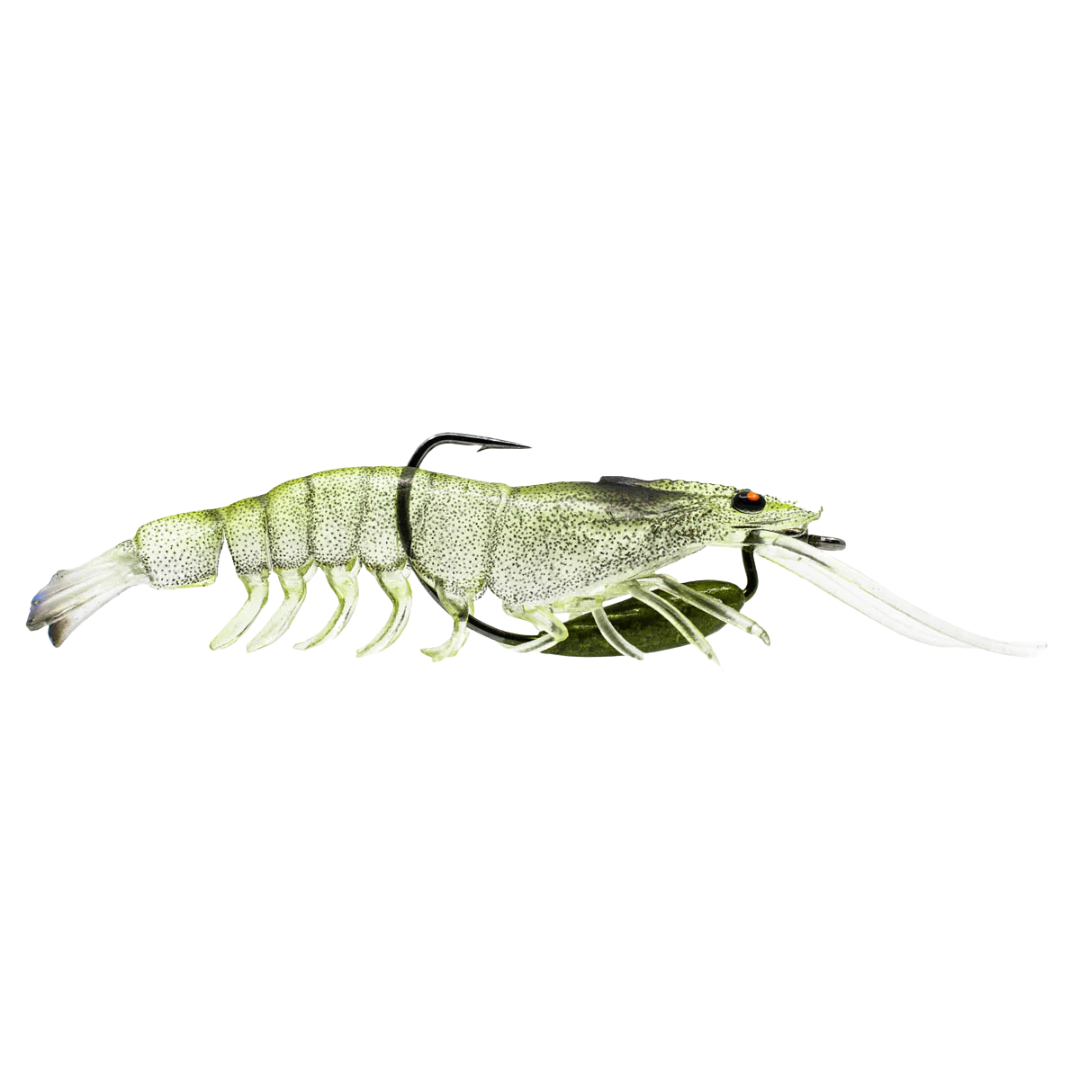Chasebaits Flick Prawn Heavy 125mm 15g Soft Plastic Lure Banana Prawn