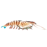 Chasebaits Flick Prawn Heavy 95mm 7g Soft Plastic Lure Tiger Prawn