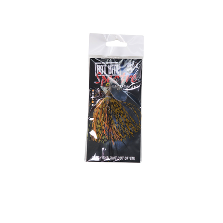 Hot Bite Spectre Jig 1/2oz Chatterbait Lure Hot N Spicy