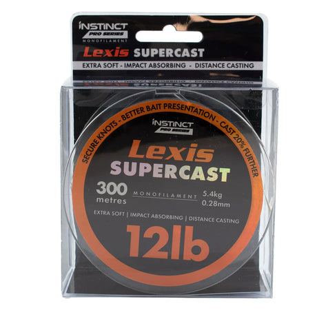 Instinct Pro Lexis Supercast Monofilament Fishing Line 300m