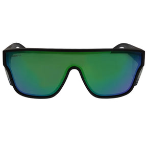 Oxide Inferno Polarised Sunglasses Matt Black - Green Mirror