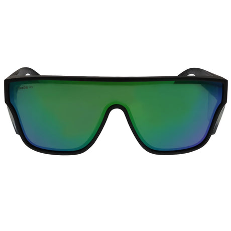 Oxide Inferno Polarised Sunglasses Matt Black - Green Mirror