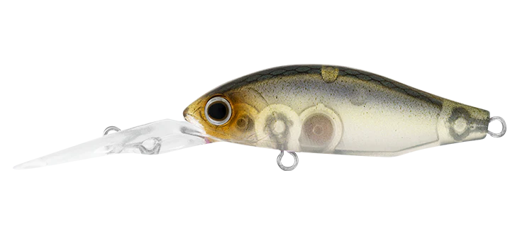 Daiwa Infeet Spike 44MR 44mm Hard Body Lure Natural Ghost Shad