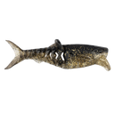 Rapala Crush City Infiltrator 5in Soft Plastic Lure Black Gold