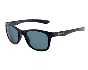 Spotters Jade Polarised Sunglasses Gloss Black - Carbon