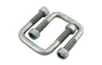 Jockey Wheel Trailer U Bolt Pair With Nuts 4in X 4in X 1/2in