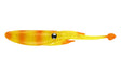 Nomad Live Ops Jerksquid 3.25in Soft Plastic Lure Chartreuse Tiger