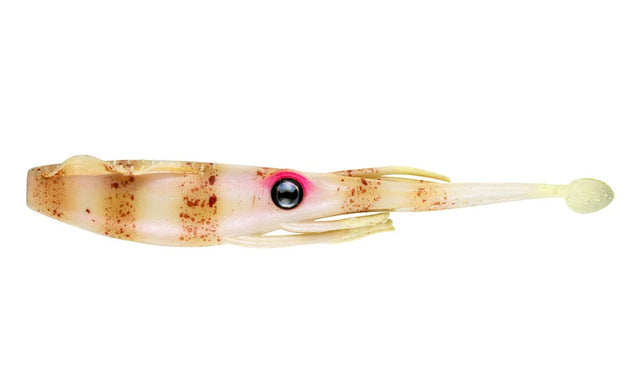 Nomad Live Ops Jerksquid 4in Soft Plastic Lure Bone Tiger