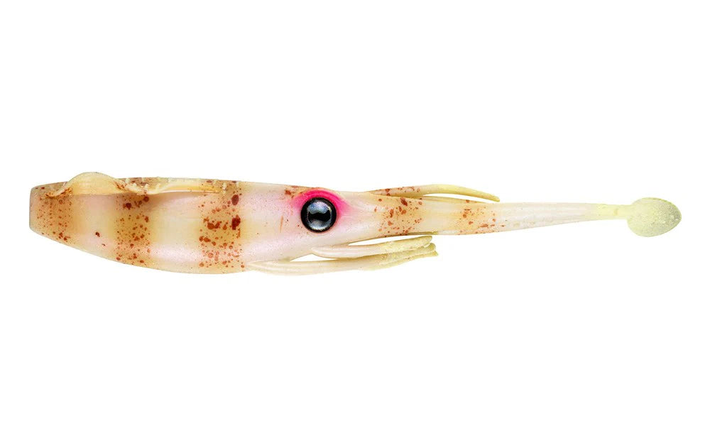 Nomad Live Ops Jerksquid 5in Soft Plastic Lure Bone Tiger