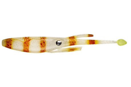 Nomad Live Ops Jerksquid 2.5in Soft Plastic Lure Natural Tiger