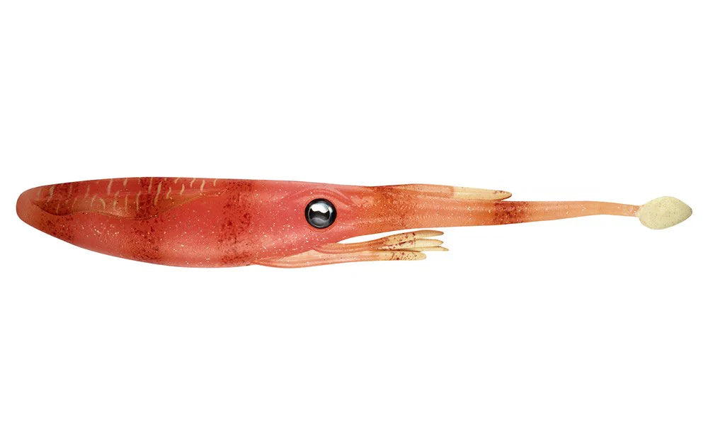 Nomad Live Ops Jerksquid 5in Soft Plastic Lure Pink Tiger