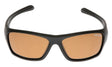 Ugly Fish Unbreakable PU5117 Polarised Sunglasses Matt Black - Brown
