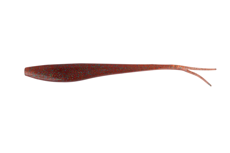 Berkley Gulp Jerk Shad 7in Soft Plastic Lure Blood Worm