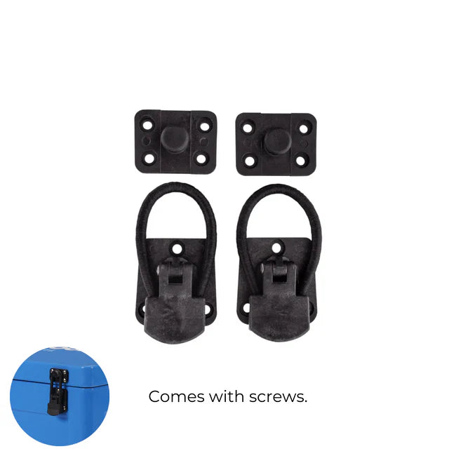 Evakool Icekool Ice Box Loop Latch 2pk Black