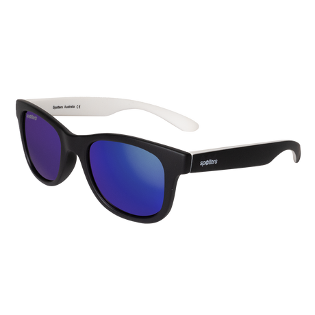 Spotters Premium Kids Koala Polarised Sunglasses Matt Black/White - Purple