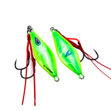 Oceans Legacy Roven 10g Metal Jig Lure Lime Green Glow