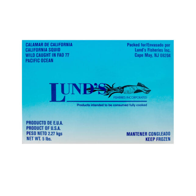 Tweed Bait Lunds USA Boxed Whole Squid 2.2kg Bait