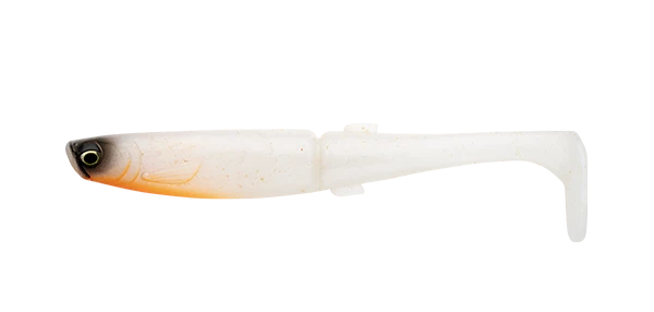 Daiwa Bait Junkie Megaminnow 6.5in Soft Plastic Lure White Pearl