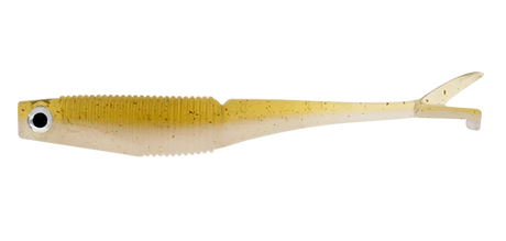Daiwa Bait Junkie Flick 2.95in Soft Plastic Lure Ghost Oil