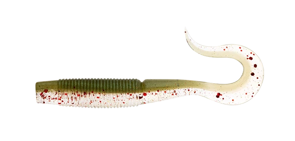 Daiwa Bait Junkie Wave Minnow 4in Soft Plastic Lure Red Herring