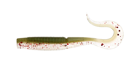 Daiwa Bait Junkie Wave Minnow 4in Soft Plastic Lure Red Herring