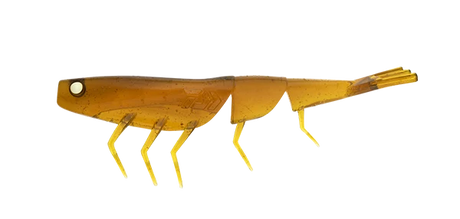 Daiwa Bait Junkie Prawn 4in Soft Plastic Lure Motor Oil UV