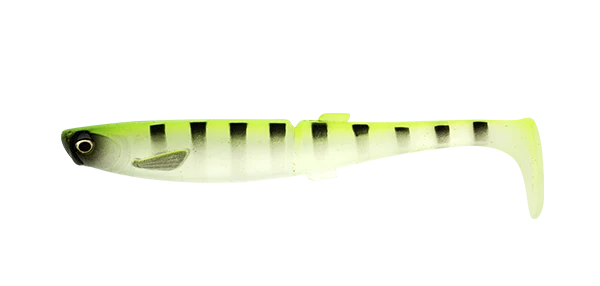 Daiwa Bait Junkie Megaminnow 6.5in Soft Plastic Lure Clear Chart