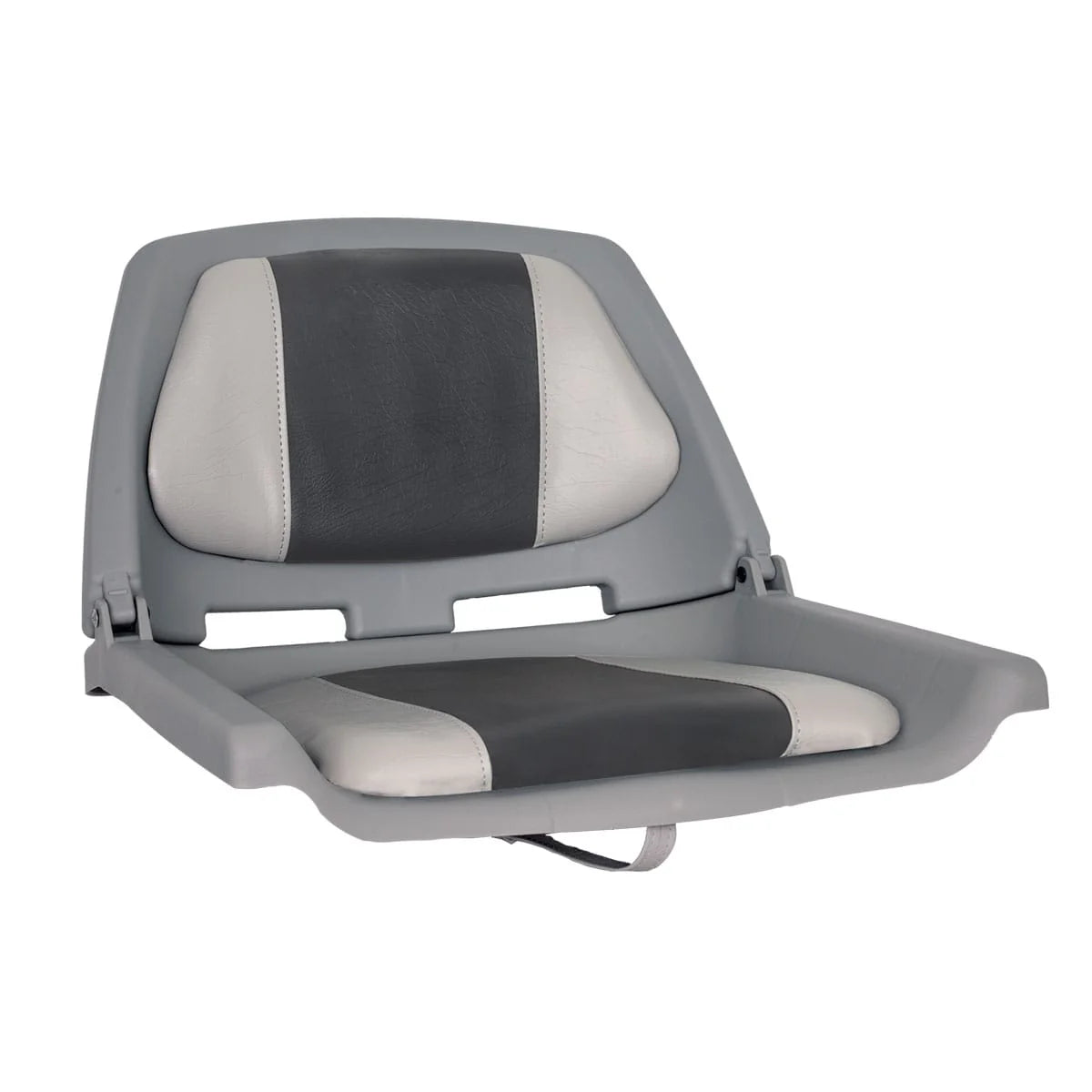 Oceansouth Fisherman Padded Folding Boat Seat Grey/Charcoal